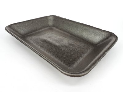 Gray foam tray - 18 x 13.5 cm A1 photo
