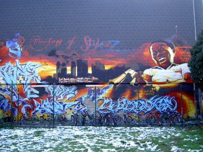 Graffiti somewhere in Antwerp, pic3