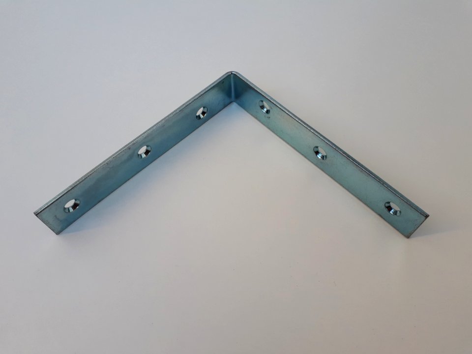 Gray angle bracket - 12.5 cm - A