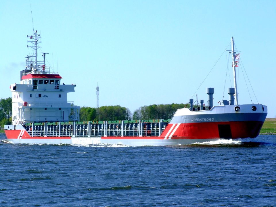Gouweborg p1 at Nordsea channel, Holland