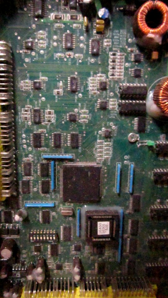 Green Printed Circuit Board and Components