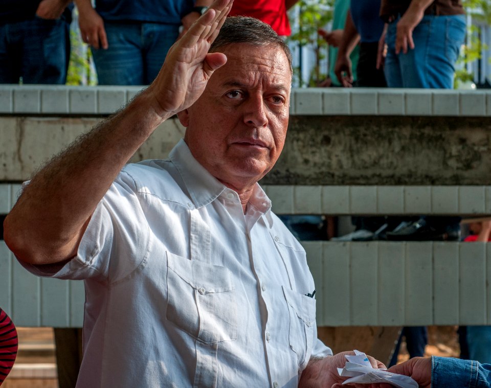Governor of Maracaibo, Francisco Arias Cardenas