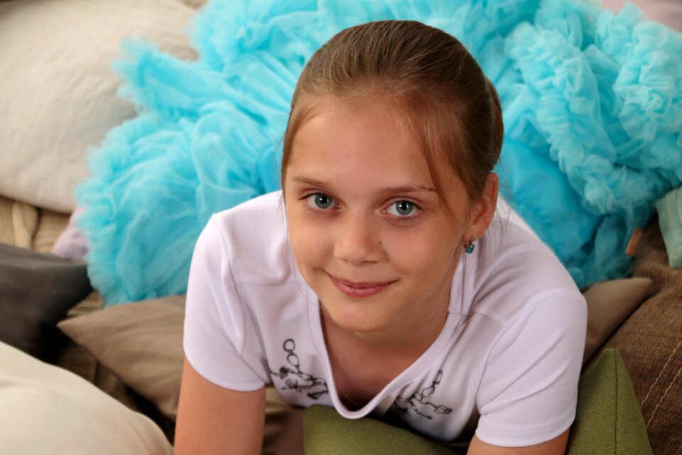 Skirt lies photoshoot