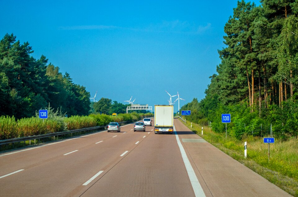 Road summer the way