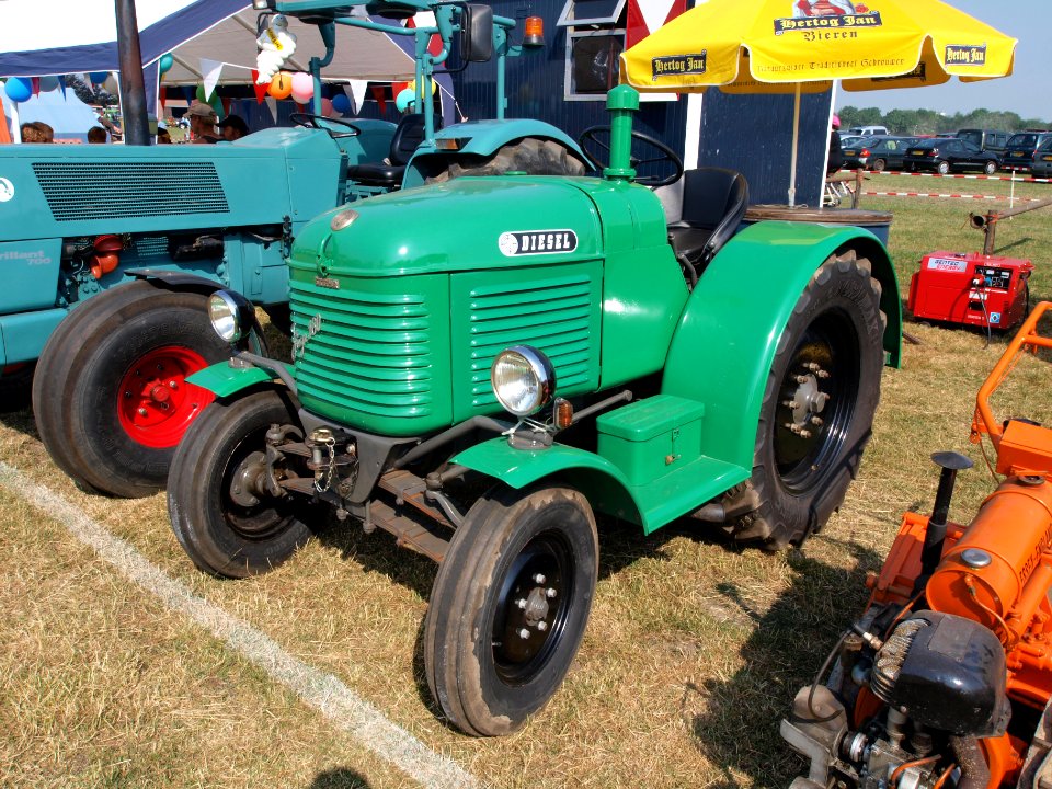 Green Styer 180 diesel pic2