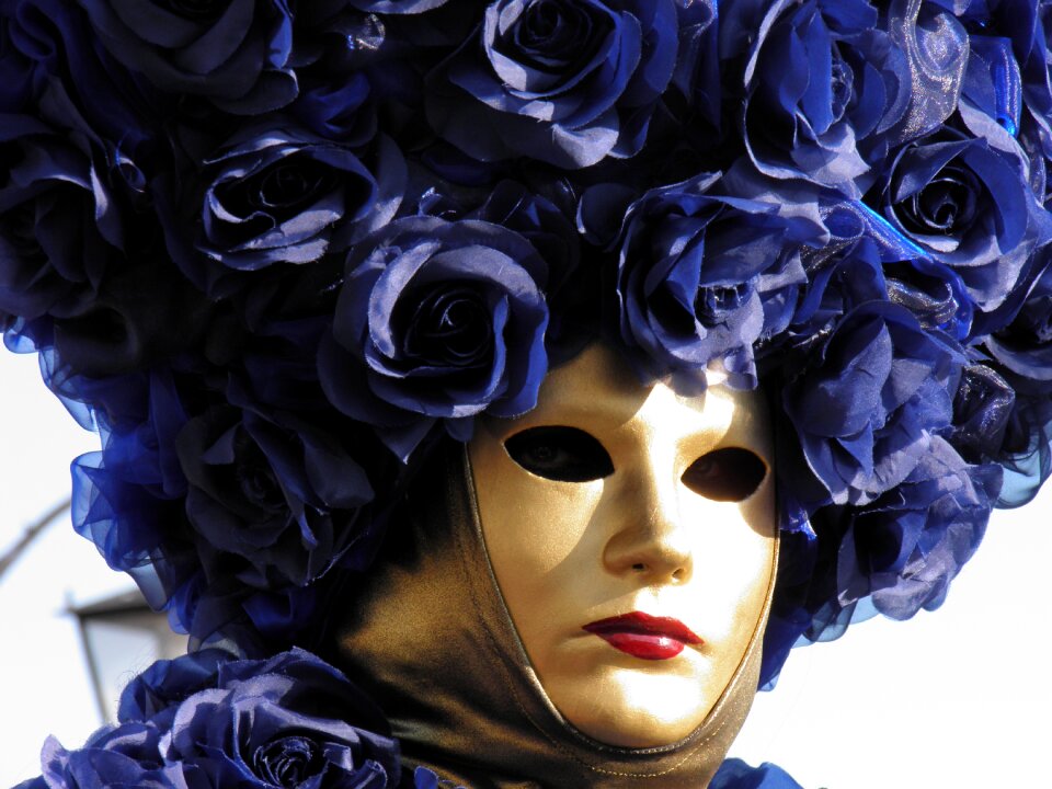 Mask disguise carnival of venice