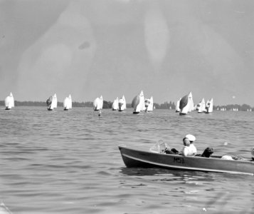Goudse zeilweek 1960 van de Gravenbroekse- en Elfhoevenplas, Bestanddeelnr 911-3112