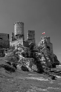 Poland landscape limestones photo