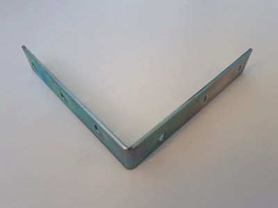 Gray angle bracket - 12.5 cm - D