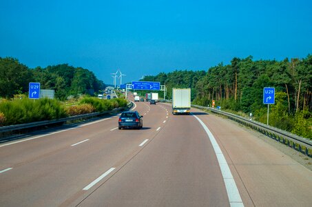 Motorway highway move photo