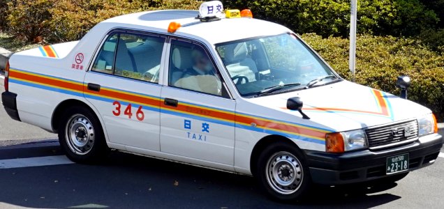 Green Cab Sendai (Nikko Taxi) 346 Toyota Comfort TSS11