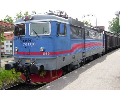 Green Cargo Rc4 at Huskvarna