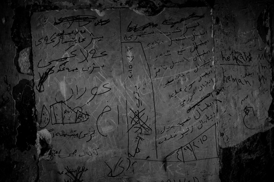 Graffiti left behind by forces in Shingal (Sinjar) after war with the Islamic State 27