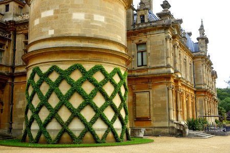Green detail - Waddesdon Manor - Buckinghamshire, England - DSC07597