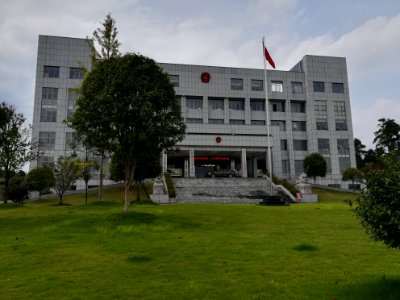 Government building of Huilongpu Town, Ningxiang, Hunan, China, picture3