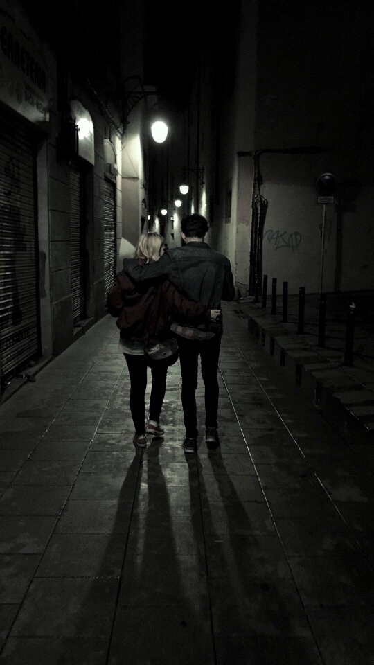 Black and white couple lovely