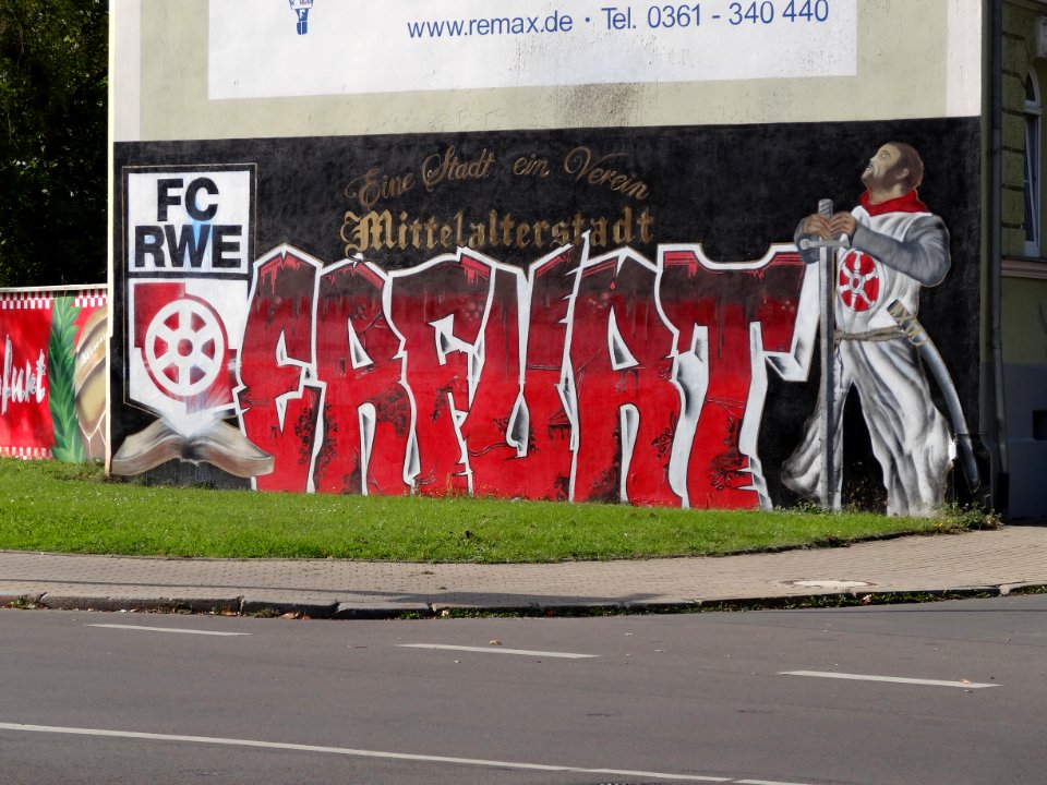 Graffiti Rot-Weiß Erfurt 1