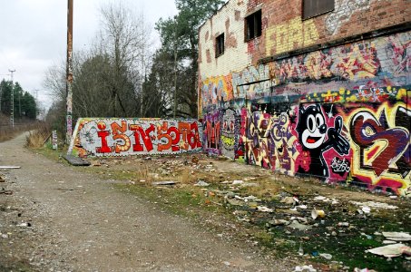 Graffiti at Kolkos, Tampere 20121120