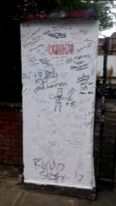 Graffiti Abbey Road, 2 May 2017