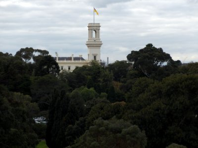 Government House from Shrine of Remembrance 20180726-034