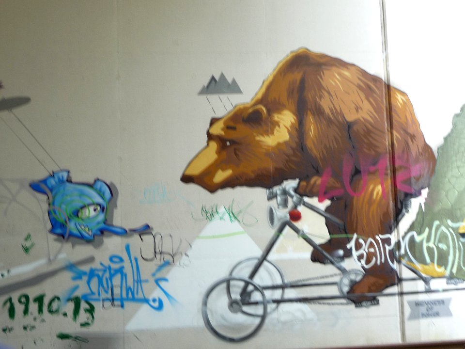 Graffiti on Nordbahntrasse in Wuppertal 05