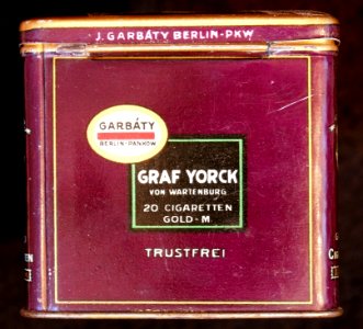 Graf Yorck cigaretets tin, back-001