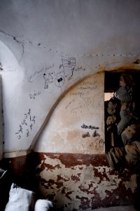 Graffiti left behind by forces in Shingal (Sinjar) after war with the Islamic State 05