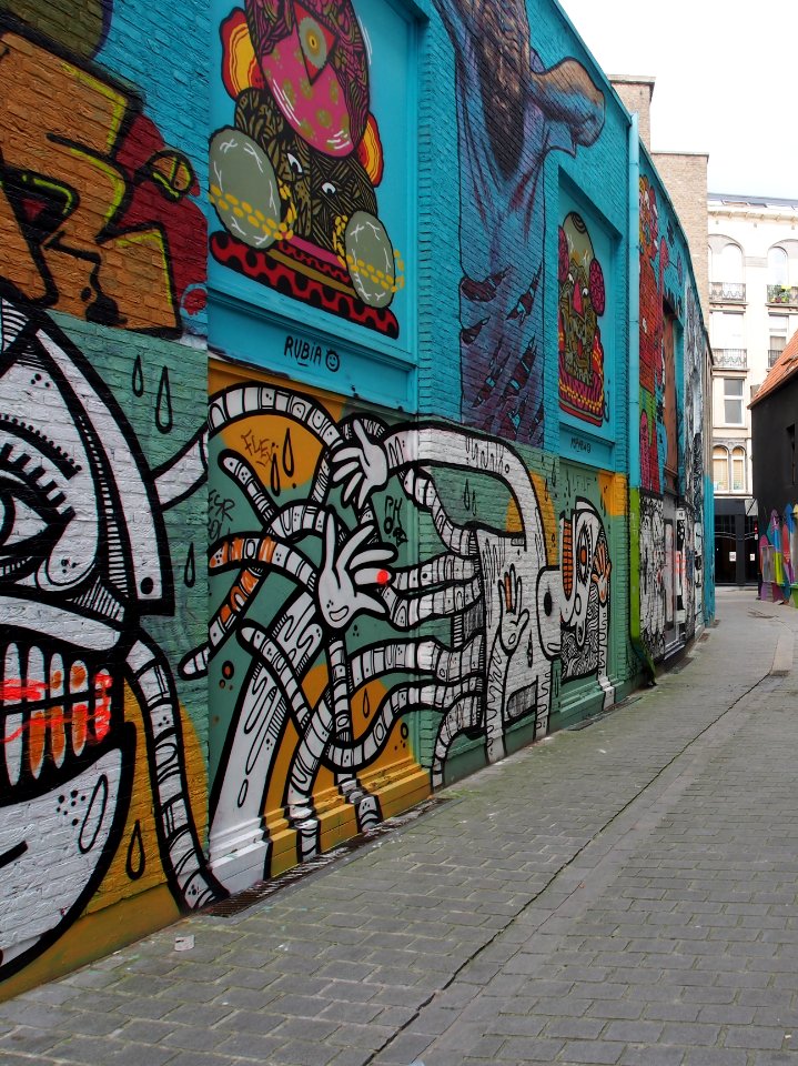 Graffiti in Antwerp pic 1