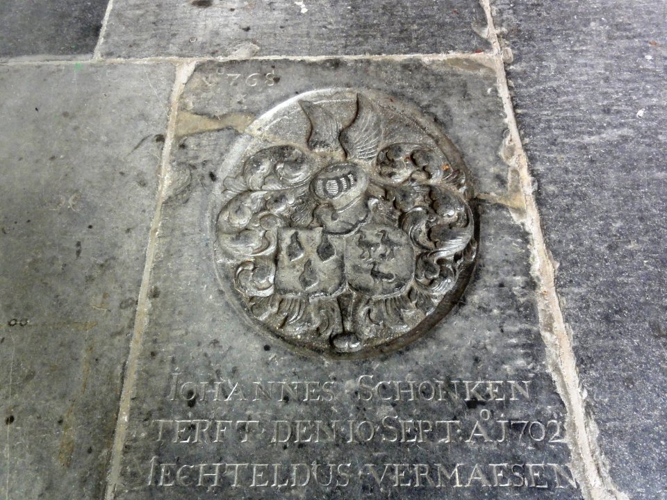 Grafstenen in St Stevenskerk (Nijmegen) 03