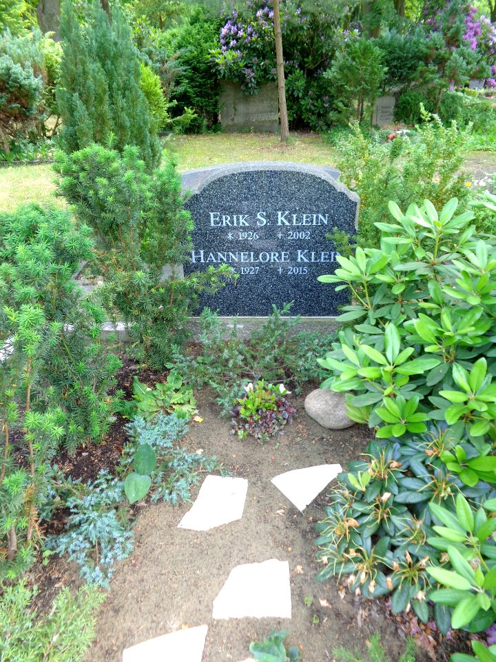 Grab von Erik S und Hannelore Klein