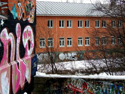 Graffiti Myllytulli Oulu 20090329