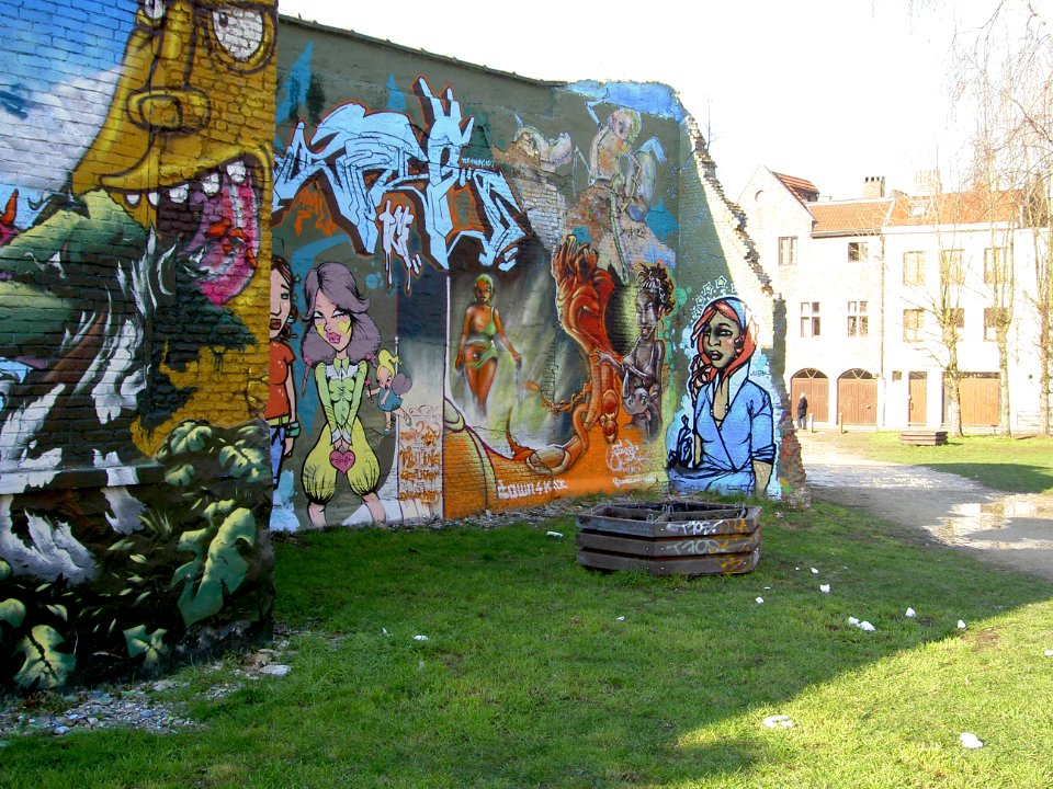 Graffiti somewhere in Antwerp, pic4