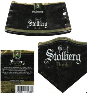 Gräflich zu Stolberg'sche Brauerei Westheim - Graf Stolberg Dunkel
