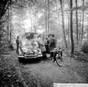 Graafwerk in het Amsterdamse Bos , het graafwerk, Bestanddeelnr 916-9988