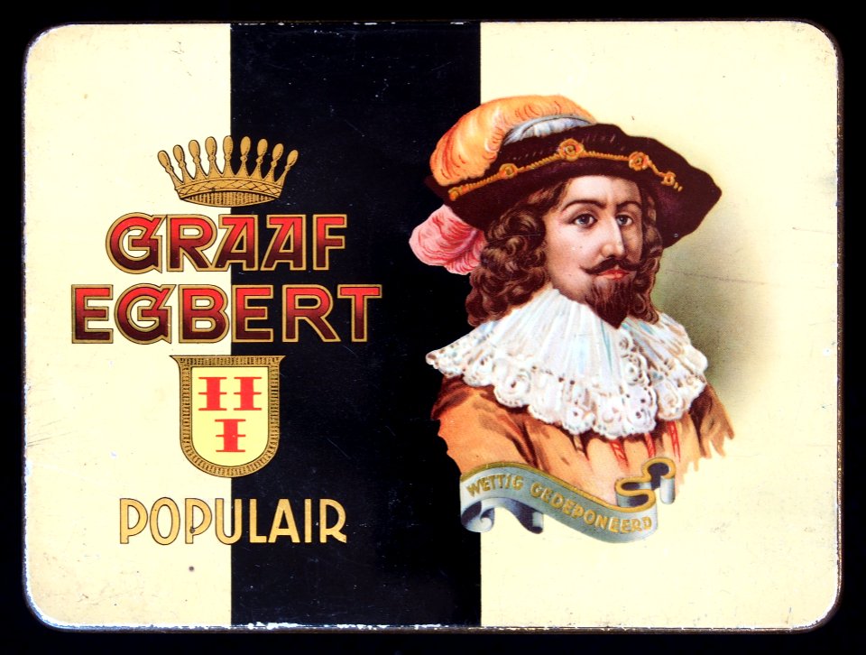 Graaf Egbert Populair sigarenblikje
