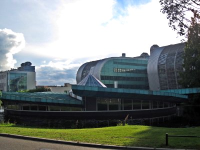 Goudsmitpavillion and Huygensbuilding, Nijmegen University, Nijmegen, the Netherlands