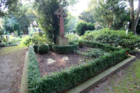 Grabmal Hedwig Noltenius in Bremen, Riensberger Friedhof