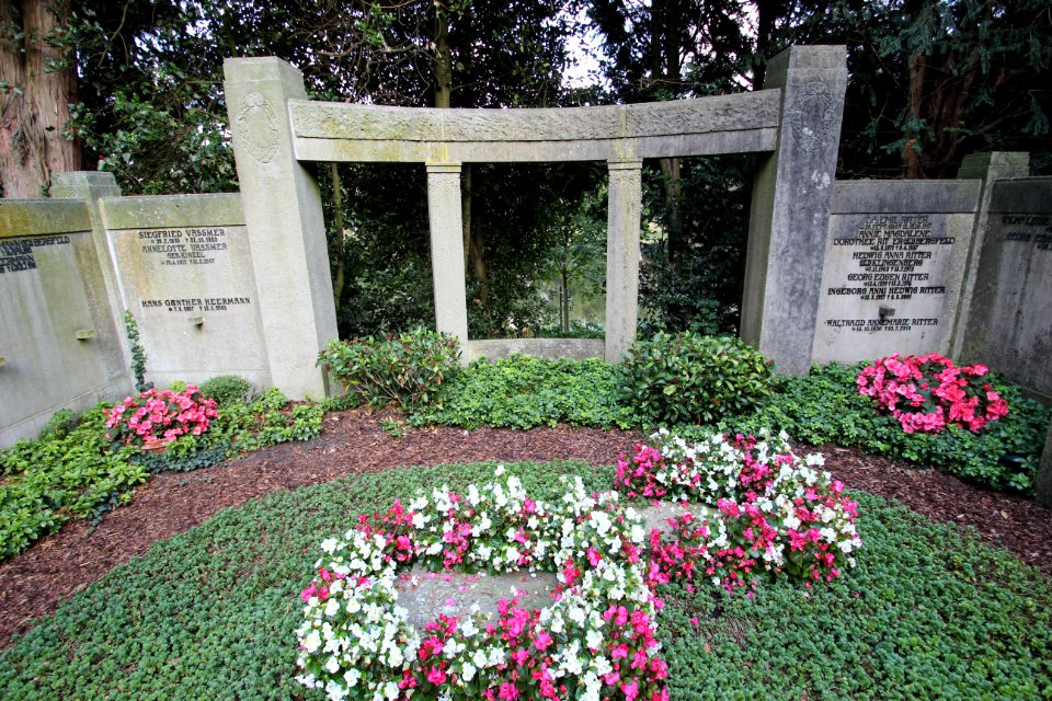Grabmal Ritter in Bremen, Riensberger Friedhof