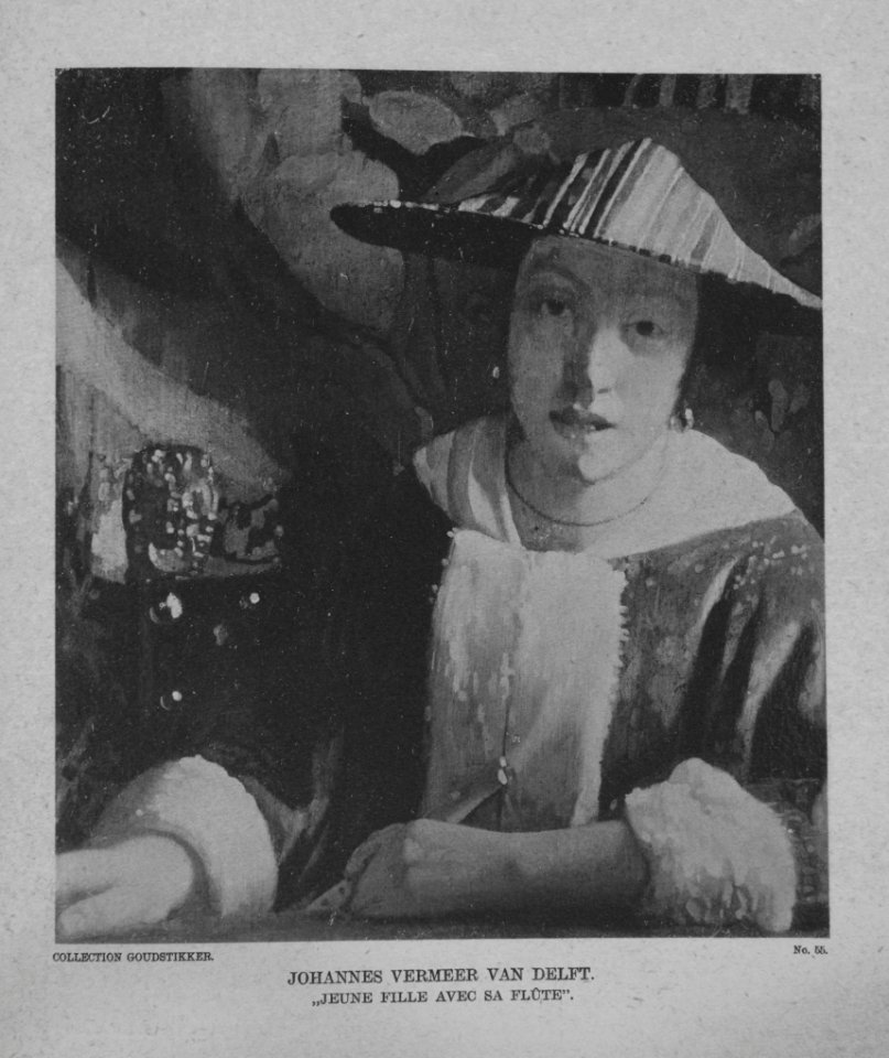 Goudstikker catalogus 19 Vermeer Jeune Fille Avec Sa Flute