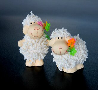 Decoration table decorations easter lamb