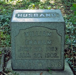 Graham Family Plot, Mount Pisgah Cemetery, 2015-08-21, 02