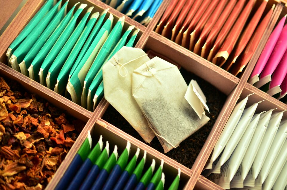 Drink herbal tea fruit tea