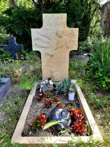 Grab Elisabeth Schwarze-Neuß (2) Granauer Friedhof, Halle-Nietleben