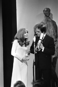 Grand Gala du Disque in RAI Amsterdam. Liesbeth List tijdens optreden, Bestanddeelnr 923-3041