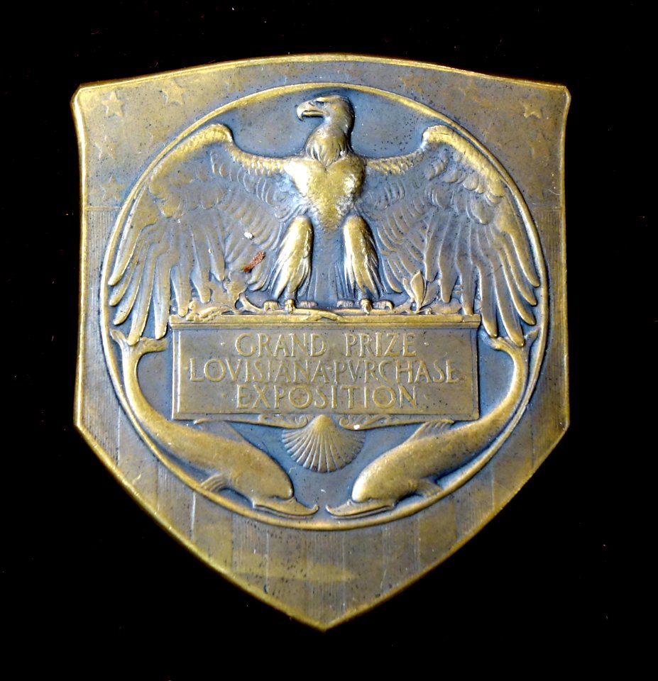 Grand Prize, Louisiana Purchase Exposition, May-December 1904, to Stanley Works - New Britain Industrial Museum - DSC09835