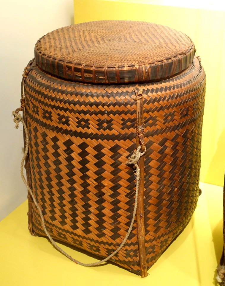 Grain basket, Thai Trang, Lai Chau - Vietnamese Women's Museum - Hanoi, Vietnam - DSC04280