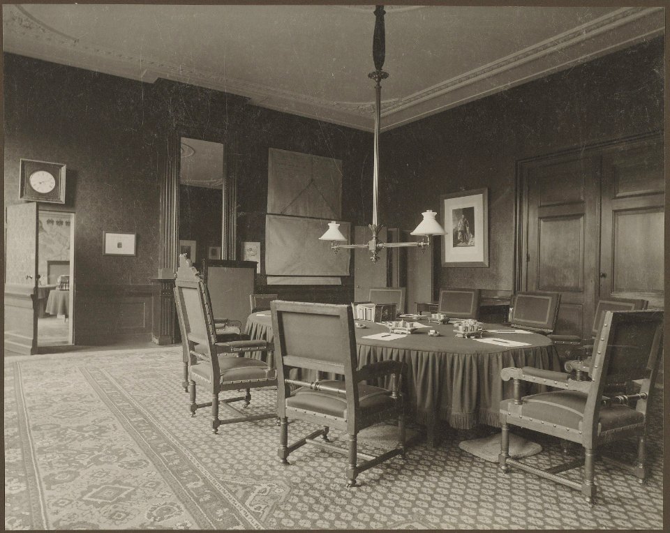 Gouvernementgebouw Aan de Jansstraat, de kamer van Gedeputeerde Staten, Inventarisnummer NL-HlmNHA 04118