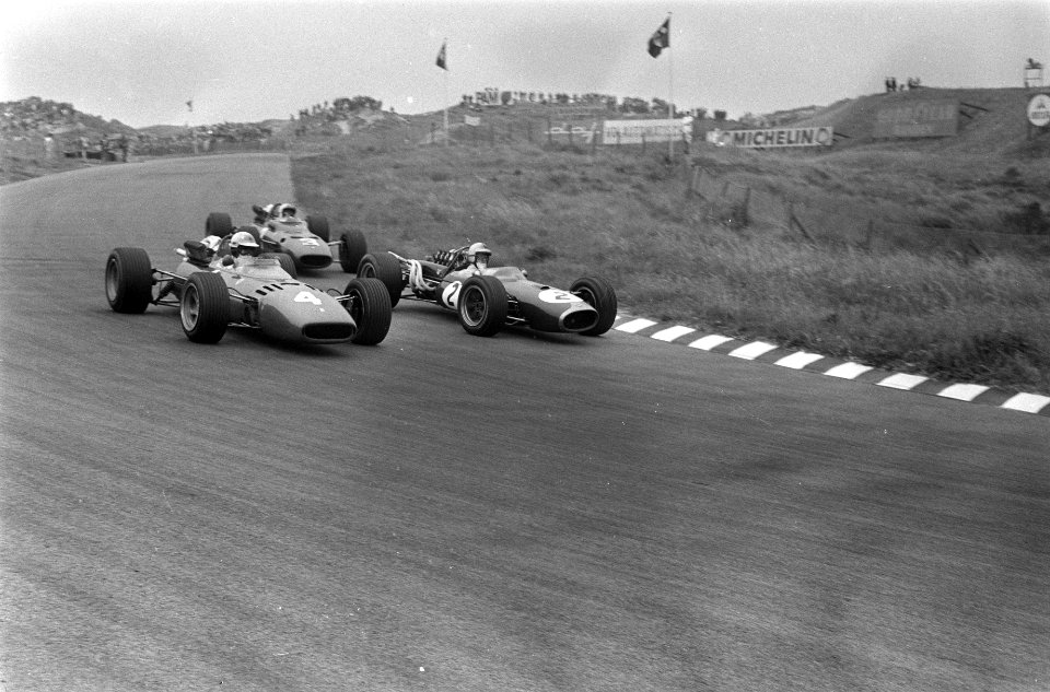 Grand Prix te Zandvoort, strijd om de derde en vierde plaats, Bestanddeelnr 920-3785