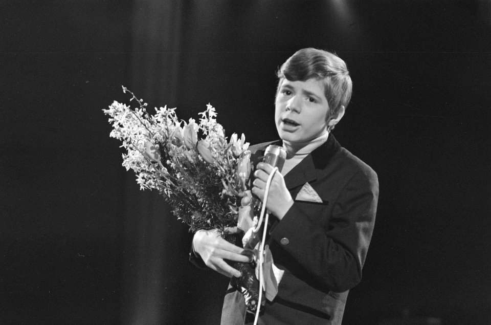 Grand Gala du Disque in RAI Amsterdam. Heintje tijdens optreden, Bestanddeelnr 923-3015