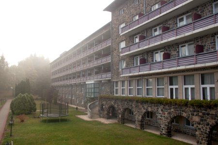 Grandhotel Galya in mist